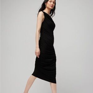 NWOT WHBM One-Shoulder Asymmetrical Dress - White House Black Market